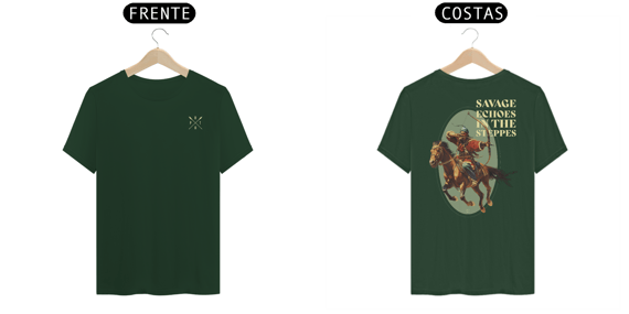 Camiseta Pima - Mongolian Archer