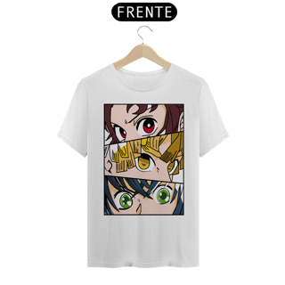 Nome do produto CAMISETA UNISSEX OLHOS - DEMON SLAYER