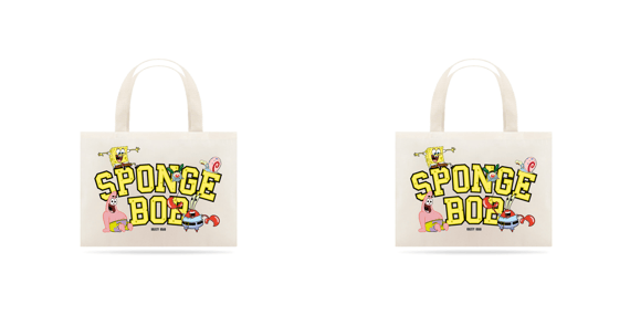 ECOBAG BOB ESPONJA - ANIMAÇÃO