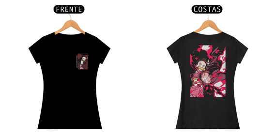 FRENTE E COSTAS NEZUKO - DEMON SLAYER
