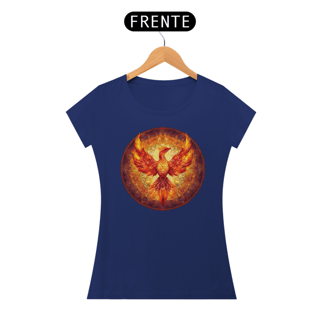Nome do produto Camiseta Feminina Mandala Fênix