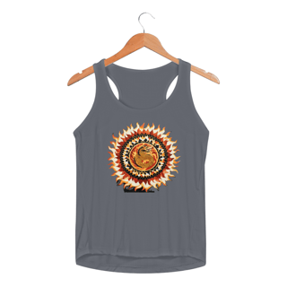 Nome do produto Camiseta Regata Feminina Mandala da Coragem