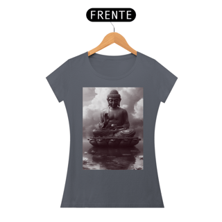 Nome do produto Camiseta Feminina Algodão Pima Mandala do Buda 
