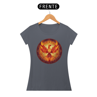 Nome do produto Camiseta Feminina Mandala Fênix