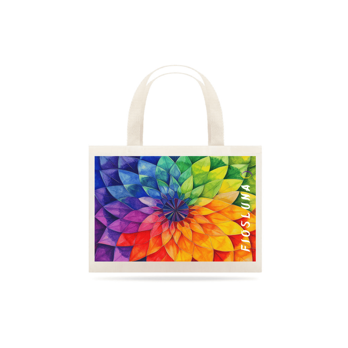 Nome do produto: Ecobag Mandala Floral