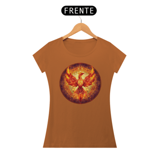 Nome do produto Camiseta Feminina Mandala Fênix