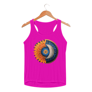 Nome do produto Camiseta Regata Sport Dry UV Feminina Mandala SoLuna