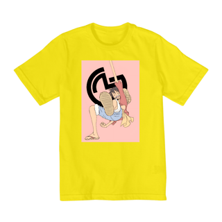 Nome do produto T-shirt infantil Luffy (10 a 14 anos)