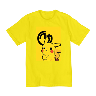 Nome do produto T-shirt infantil Pikachu (2 a 8 anos)