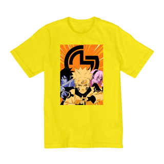 Nome do produto T-shirt infantil Naruto time 7 (10 a 14 anos)