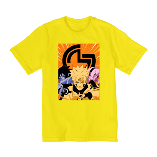 Nome do produto T-shirt infantil Naruto time 7 (2 a 8 anos)