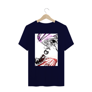 Nome do produto T-shirt plus size Gol D. Roger vs Barba Branca
