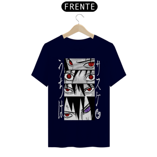 Nome do produto T-shirt Uchiha Sasuke (branca)
