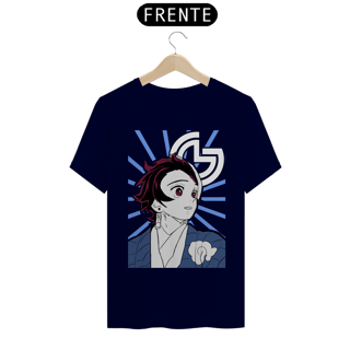 Nome do produto T-shirt Tanjiro Demon Slayer (branca)