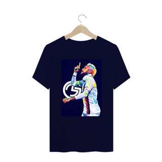 Nome do produto T-shirt plus size Neymar