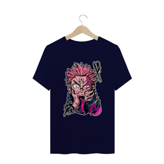 Nome do produto T-shirt plus size Yuji Sukuna