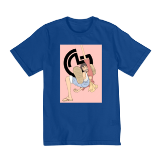 Nome do produto T-shirt infantil Luffy (2 a 8 anos)
