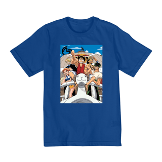 Nome do produto T-shirt infantil One Piece (2 a 8 anos)