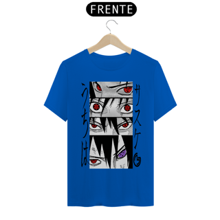 Nome do produto T-shirt Uchiha Sasuke (preta)