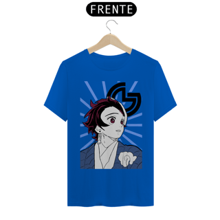 Nome do produto T-shirt Tanjiro Demon Slayer (preta)