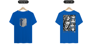 Nome do produto T-shirt Eren - Attack on Titan