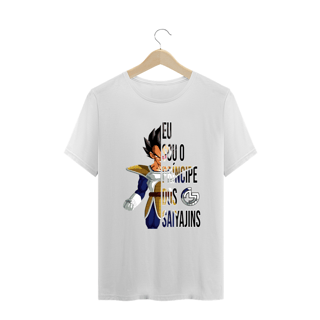 Nome do produto T-shirt Plus Size Príncipe dos Saiyajins