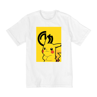 Nome do produto T-shirt infantil Pikachu (2 a 8 anos)