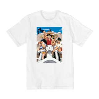 Nome do produto T-shirt infantil One Piece (10 a 14 anos)