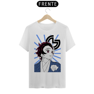 Nome do produto T-shirt Tanjiro Demon Slayer (preta)