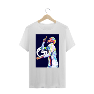 Nome do produto T-shirt plus size Neymar