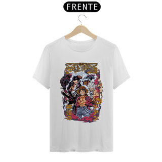 Nome do produto T-shirt premium Luffy Gears