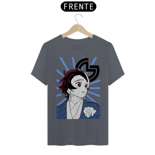 Nome do produto T-shirt Tanjiro Demon Slayer (preta)