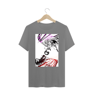 Nome do produto T-shirt plus size Gol D. Roger vs Barba Branca