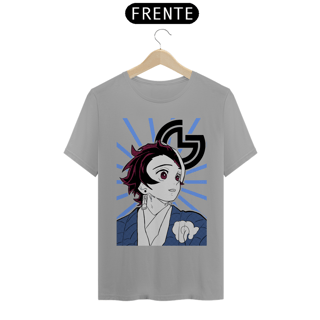 Nome do produto T-shirt Tanjiro Demon Slayer (preta)