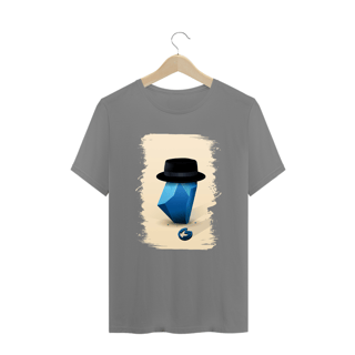 Nome do produto T-shirt plus size cristal azul Breaking Bad