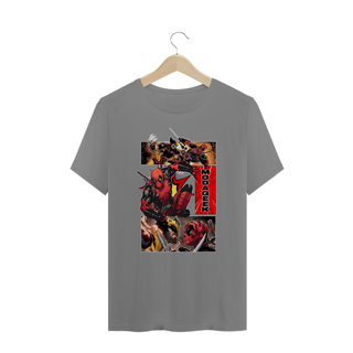 Nome do produto T-shirt plus size Deadpool & Wolverine MG