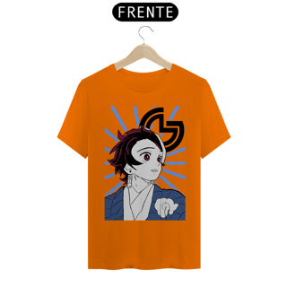 Nome do produto T-shirt Tanjiro Demon Slayer (preta)
