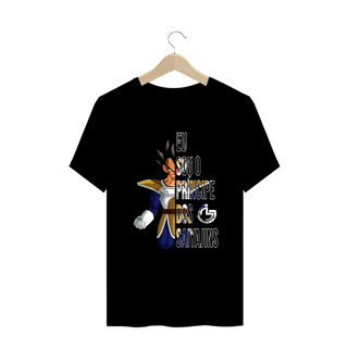 Nome do produto T-shirt Plus Size Príncipe dos Saiyajins