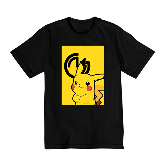 T-shirt infantil Pikachu (2 a 8 anos)