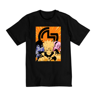 Nome do produto T-shirt infantil Naruto time 7 (2 a 8 anos)