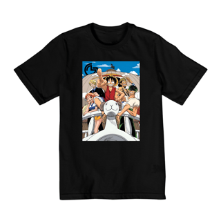 Nome do produto T-shirt infantil One Piece (2 a 8 anos)
