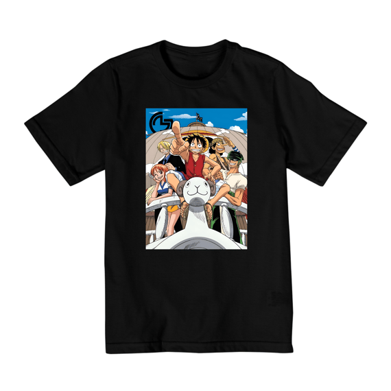 T-shirt infantil One Piece (2 a 8 anos)