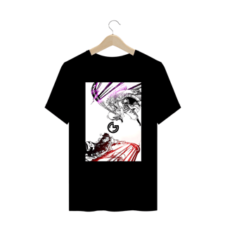 Nome do produto T-shirt plus size Gol D. Roger vs Barba Branca