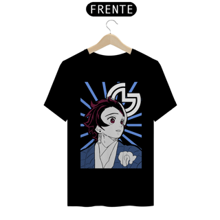 Nome do produto T-shirt Tanjiro Demon Slayer (branca)