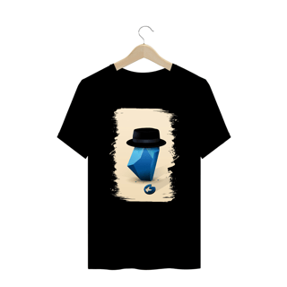 Nome do produto T-shirt plus size cristal azul Breaking Bad