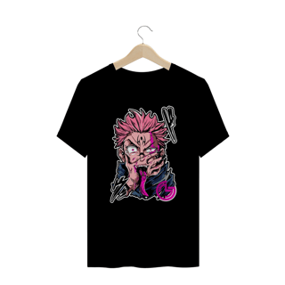 Nome do produto T-shirt plus size Yuji Sukuna