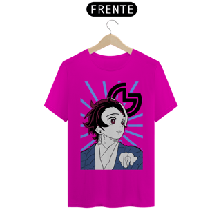 Nome do produto T-shirt Tanjiro Demon Slayer (preta)