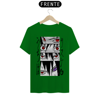 Nome do produto T-shirt Uchiha Sasuke (preta)