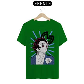 Nome do produto T-shirt Tanjiro Demon Slayer (preta)