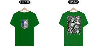 Nome do produto T-shirt Eren - Attack on Titan